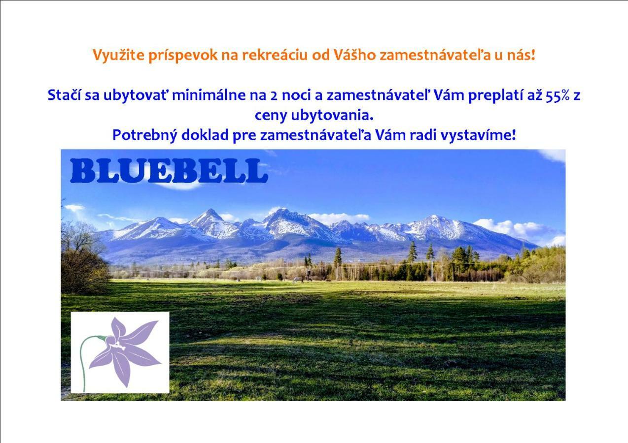 شقة Bluebell Mengusovce المظهر الخارجي الصورة